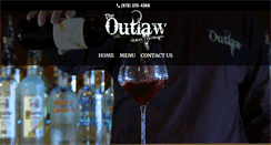 Desktop Screenshot of outlawrestaurant.com